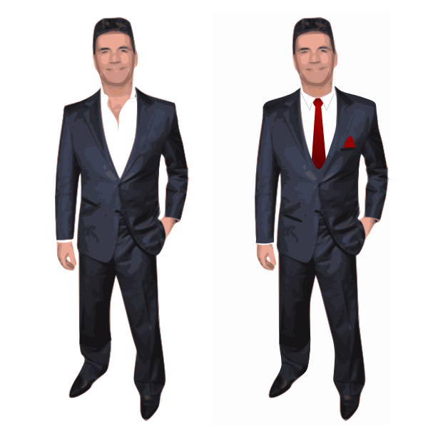 Simon Cowell Before and After
