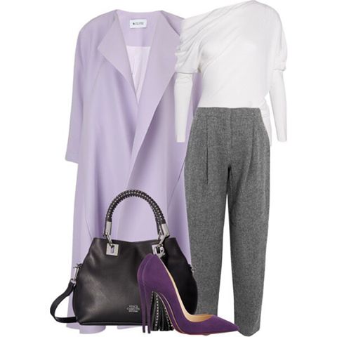lavender coat